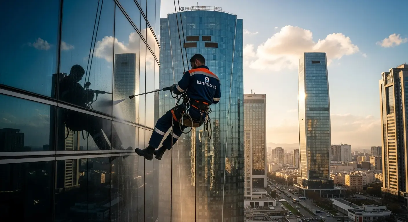 دستمزد و قیمت نماشویی ساختمان با واترجت چقدر است! کار افرا