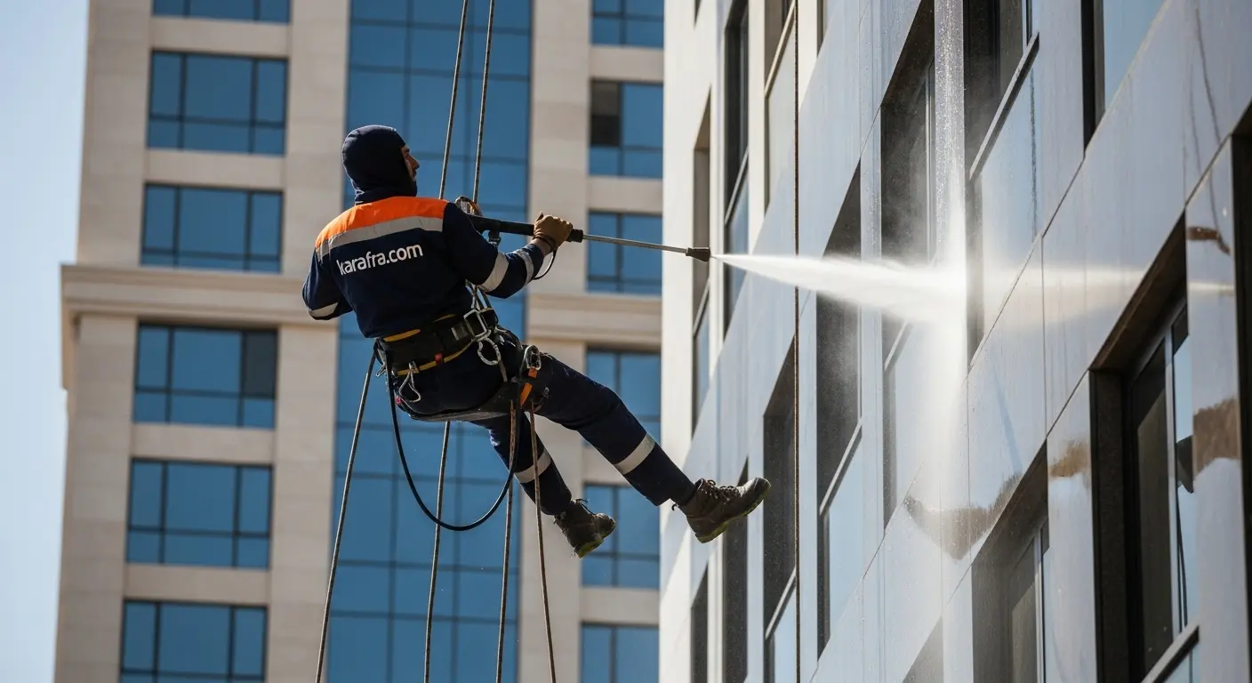 قیمت نماشویی ساختمان با واترجت چقدره؟